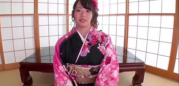  Flawless blowjob in her kimono during home XXX - More at javhd.net